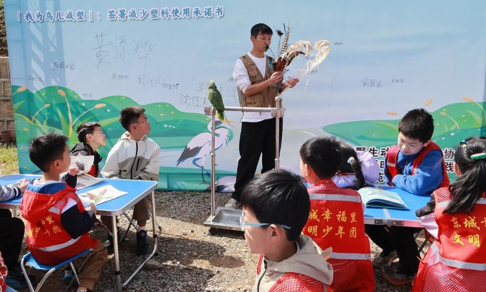 守护“蓝天精灵” 共享美好家园
