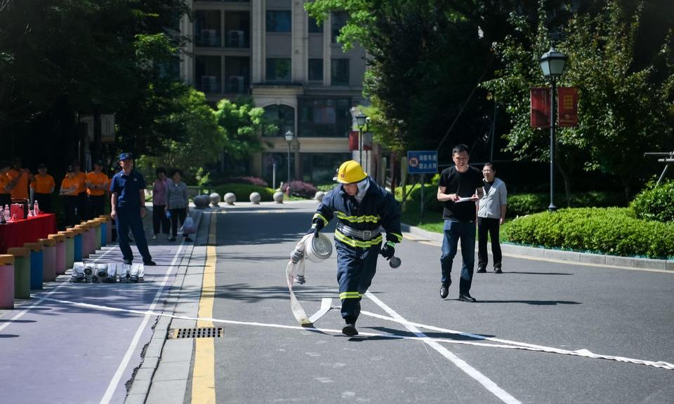 拼实力，练本领！这场消防技能比拼很“燃”