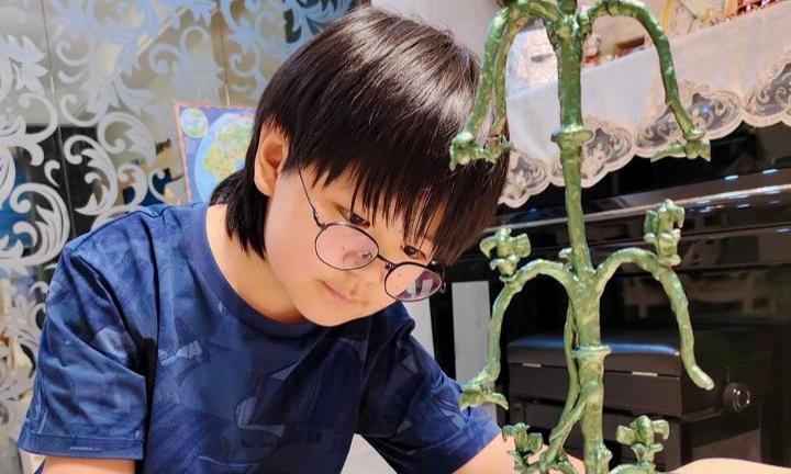 妙手复刻三星堆文物！余姚这位“10后”小孩哥了不得！