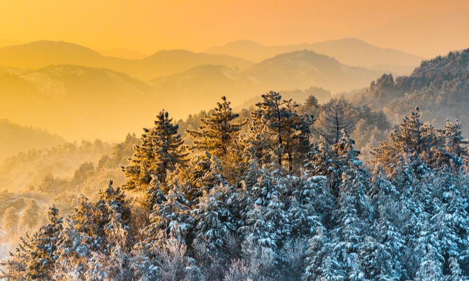 四明山雪后初霁