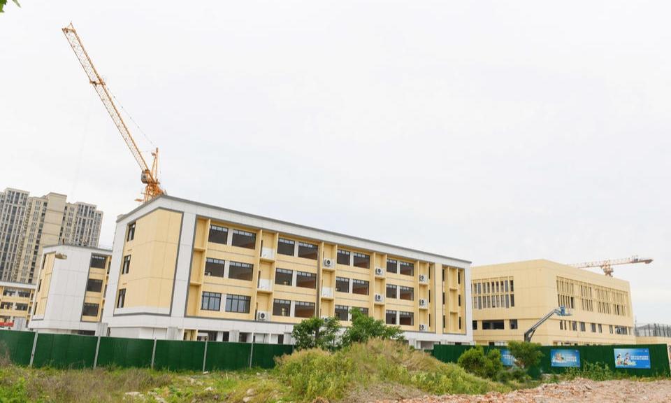 预计6月完工！双河学校新建工程稳步推进